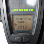 Empilhador Elétrico Usado Linde E50HL-01/600 com capacidade de 5000kg