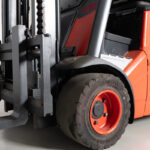 Empilhador elétrico usado Linde E18PH-01 capacidade de 1800kg