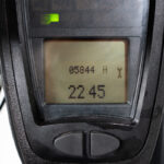 Empilhador elétrico usado Linde E18PH-01 capacidade de 1800kg