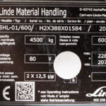 Empilhador Elétrico Usado Linde E45HL-01 com capacidade de 4500kg