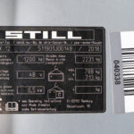 Retrátil Elétrico Usado Still FM-X12 com capacidade de 1200kg