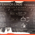 Stacker Elétrico Linde D08 Usado em bom estado