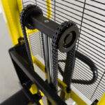 Stacker manual novo st1016 de 1000kg com capacidade de elevação livre