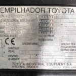 Empilhador Toyota 7FDF25 (2500 kg) em excelente estado pronto para entrega