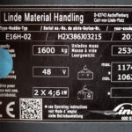 Empilhador Elétrico Usado E16H-02 com capacidade de 1600 kg