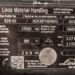 Empilhador Elétrico Usado E25-01 com capacidade de 2500 kg
