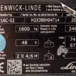 Empilhador Elétrico Usado E16C-02 com capacidade de 1600 kg