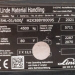 Empilhador Elétrico Usado E45HL-01 com capacidade de 4500 kg