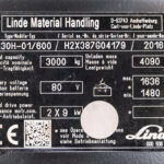 Empilhador Elétrico Usado E30H-01 com capacidade de 3000 kg