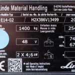 Empilhador Elétrico Usado E14-02 com capacidade de 1400 kg
